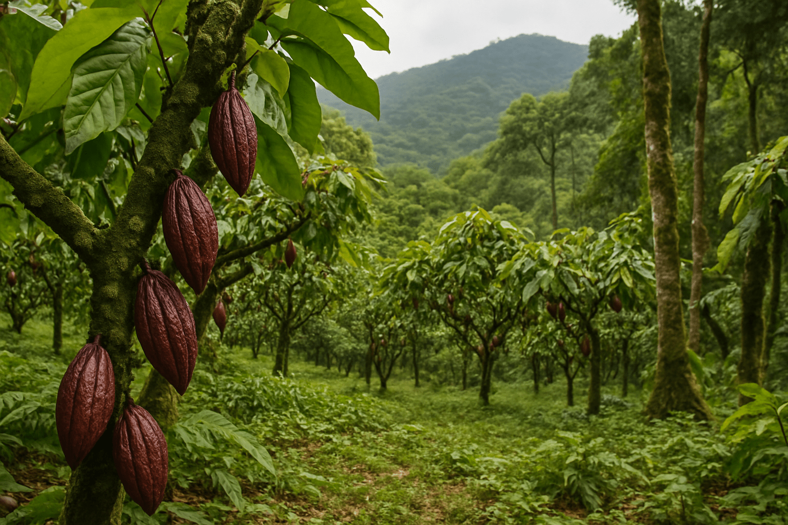 Økologisk peruansk fjellkakao - Cacaodile