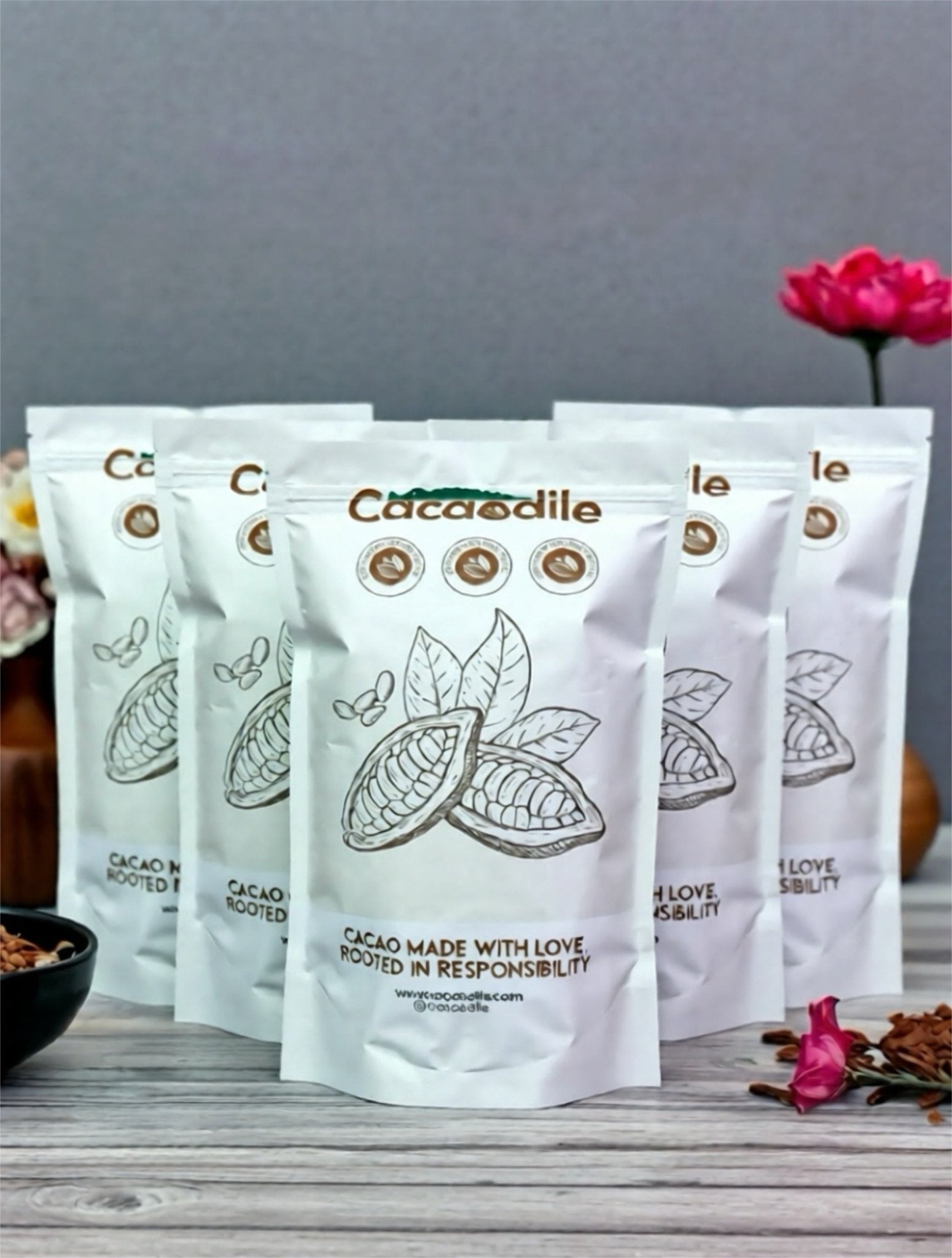 Økologisk seremoniell kakao fra Ecuador 5 kilo - Cacaodile